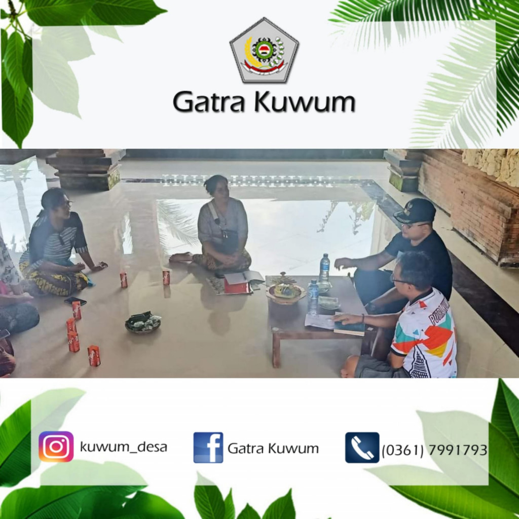 Perbekel Kuwum Temu Wirasa bersama Pengurus KWT Br. Dinas Kuwum